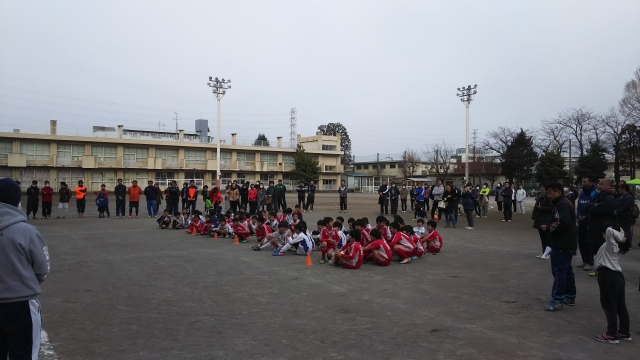 親子サッカー・リフティング大会・卒団式の開催