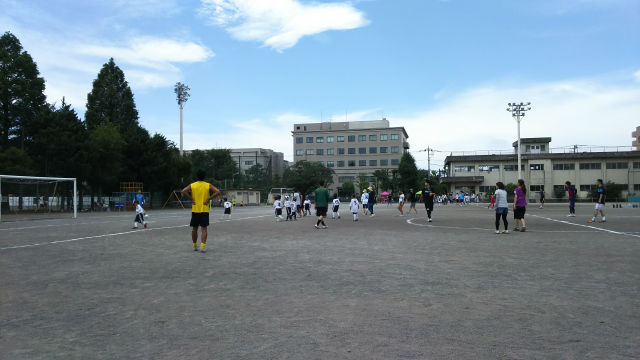 親子サッカー